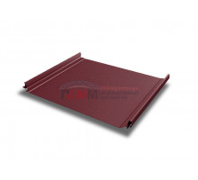 Кликфальц Pro 0,45 Drap с пленкой на замках RAL 3005 красное вино
