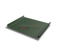 Кликфальц Pro 0,5 GreenСoat Pural Matt с пленкой на замках RR 11 темно-зеленый (RAL 6020 хромовая зелень)