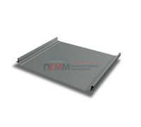 Кликфальц Pro 0,45 PE с пленкой на замках RAL 7005 мышино-серый Кликфальц Pro 0,45 PE с пленкой на замках RAL 7005 мышино-серый
