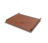Кликфальц Pro 0,5 PurLite Мatt на замках RAL 8004 терракота Кликфальц Pro 0,5 PurLite Мatt на замках RAL 8004 терракота