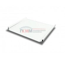 Кликфальц Pro 0,5 Satin с пленкой на замках RAL 9003 сигнальный белый