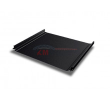 Кликфальц Pro 0,5 Velur20 с пленкой на замках RAL 9005 черный