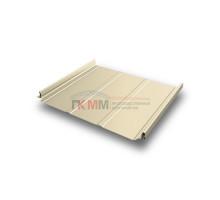 Кликфальц Pro Line 0,5 Satin с пленкой на замках RAL 1015 светлая слоновая кость