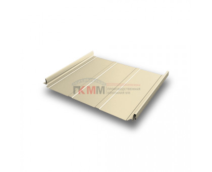Кликфальц Pro Line 0,5 Satin с пленкой на замках RAL 1015 светлая слоновая кость