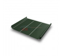 Кликфальц Pro Line 0,5 GreenCoat Pural с пленкой на замках RR 11 темно-зеленый (RAL 6020 хромовая зелень)