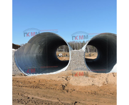 Гофролисты ММ112 D4.0, толщина 5 мм для металлических конструкций