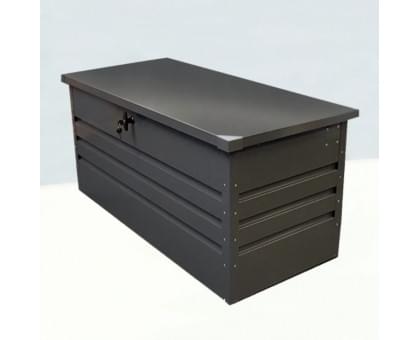Ящик для хранения «Box metal» 1,32х0,61 м, толщина стали: 0,4 в пазах 0,6