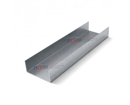 U-профиль 100x40x3000-1,2 мм, оцинкованный