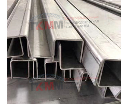 U-профиль 100x55x3000-0,7 мм, оцинкованный