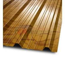 Профлист ММ35-1000-0.5 ECOSTEEL_T ЗолотойДуб