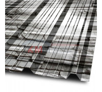 Профлист ММ35-1000-0.5 ECOSTEEL Белый Плитняк Профлист ММ35-1000-0.5 ECOSTEEL Белый Плитняк