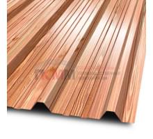 Профлист ММ35-1000-0.5 ECOSTEEL_T Кедр