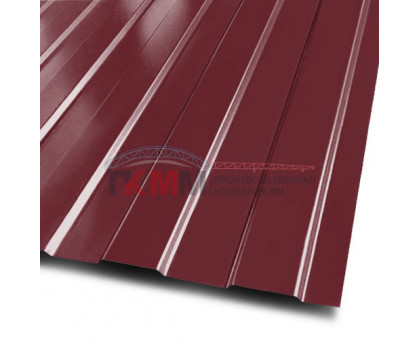 Профнастил МП10-1100-0.5 RAL3005 Viking E Профнастил МП10-1100-0.5 RAL3005 Viking E