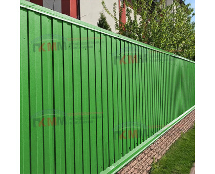 Профнастил МП10-1100-0.5 RAL6018 Norman