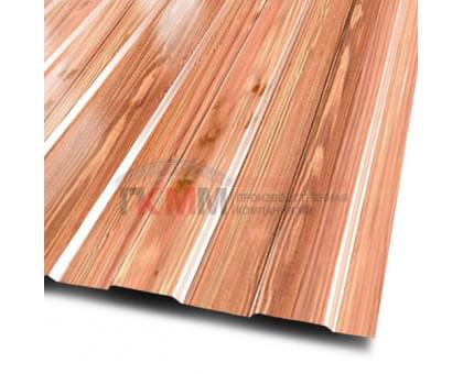 Профнастил МП10-1100-0.5 Кедр ECOSTEEL_T