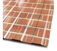 Профнастил МП10-1100-0.5 Кирпич ECOSTEEL Профнастил МП10-1100-0.5 Кирпич ECOSTEEL