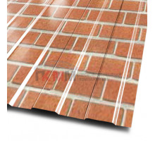 Профнастил МП10-1100-0.5 Кирпич ECOSTEEL