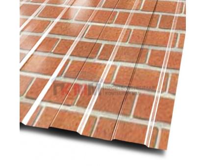 Профнастил МП10-1100-0.5 Кирпич ECOSTEEL