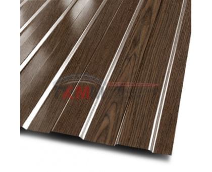 Профнастил МП10-1100-0.5 МореныйДуб ECOSTEEL_MA