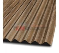 Профлист МП18-1100-0.5 Античный дуб ECOSTEEL Профлист МП18-1100-0.5 Античный дуб ECOSTEEL