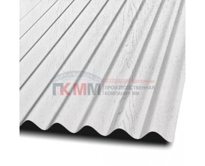Профлист МП18-1100-0.5 Беленый Дуб ECOSTEEL_MA