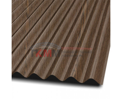 Профлист МП18-1100-0.5 МореныйДуб ECOSTEEL_MA Профлист МП18-1100-0.5 МореныйДуб ECOSTEEL_MA