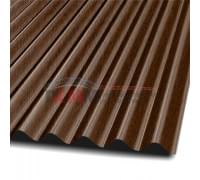Профлист МП18-1100-0.5 Темное дерево ECOSTEEL Профлист МП18-1100-0.5 Темное дерево ECOSTEEL