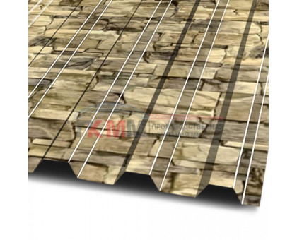 Профлист МП20-1100-0.5 Песчаник ECOSTEEL Профлист МП20-1100-0.5 Песчаник ECOSTEEL