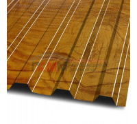 Профлист МП20-1100-0.5 ЗолотойДуб ECOSTEEL_ТД
