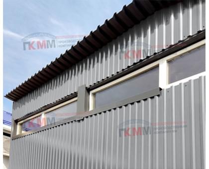 Профнастил МП35-1035-0.5 RAL7004 Norman