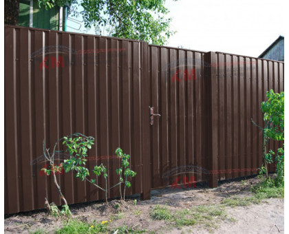 Профнастил МП35-1035-0.5-RAL8017 Призма
