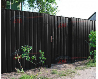 Профнастил МП35-1035-0.5 RAL9005 Viking E