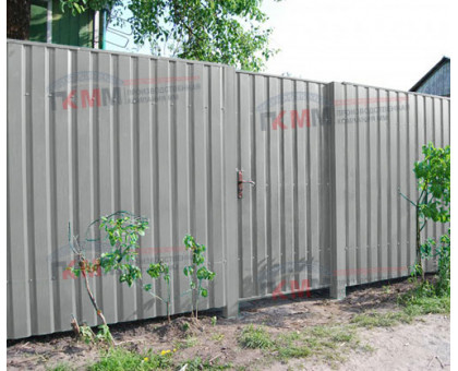 Профнастил МП35-1035-0.45 RAL9006 Полиэстер