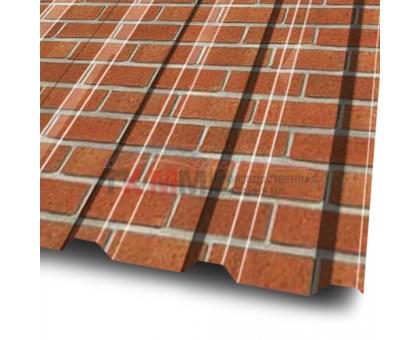 Профнастил МП35-1035-0.5 Кирпич ECOSTEEL