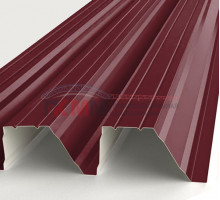 Профнастил Н126-978-0.7 RAL3005 Полиэстер