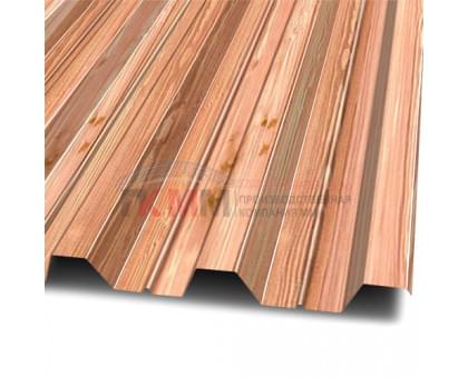 Профлист Н60-845-0.5 Кедр ECOSTEEL_T Профлист Н60-845-0.5 Кедр ECOSTEEL_T