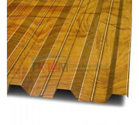 Профлист Н60-845-0.5 ЗолотойДуб ECOSTEEL_T