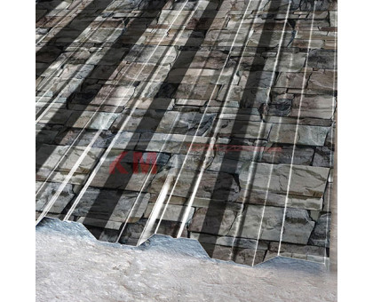 Профлист НС35-1000-0.5 БелыйКамень ECOSTEEL