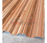 Профлист НС35-1000-0.5 Кедр ECOSTEEL_T Профлист НС35-1000-0.5 Кедр ECOSTEEL_T