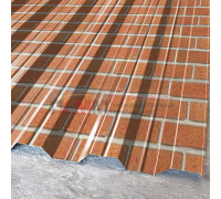 Профлист НС35-1000-0.5 Кирпич ECOSTEEL Профлист НС35-1000-0.5 Кирпич ECOSTEEL
