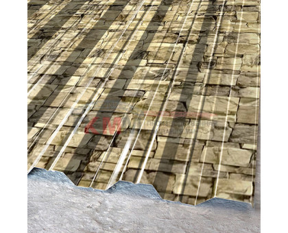 Профлист НС35-1000-0.5 Песчаник ECOSTEEL Профлист НС35-1000-0.5 Песчаник ECOSTEEL