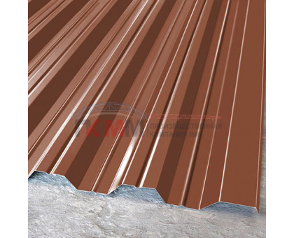 Профнастил НС35-1000-0.5 RAL8004 Norman