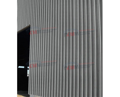 Профнастил НС35-1000-0.5 RAL9006 Norman Профнастил НС35-1000-0.5 RAL9006 Norman