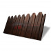 Профнастил фигурный С10 - 0,45 Окрас - А, Print Elite с пленкой Cherry Wood