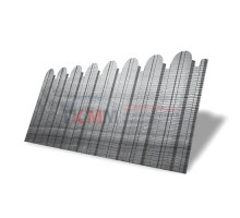 Профнастил фигурный С10 - 0,45 Окрас - Б, Print Premium Silver Wood