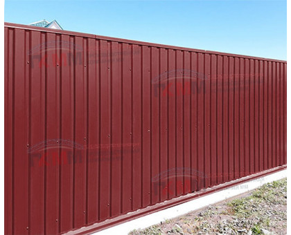 Профлист С10-1150-0.45 RAL3011 Viking