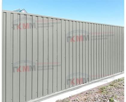Профлист С10-1150-0.5 RAL7038 Пластизол