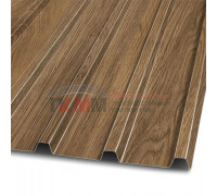 Профлист С10х1150-0.5 Античный дуб ECOSTEEL