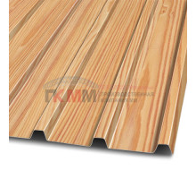 Профлист С10-1150-0.45 Лиственница ECOSTEEL