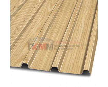 Профлист С10х1150-0.5 Светлое дерево ECOSTEEL